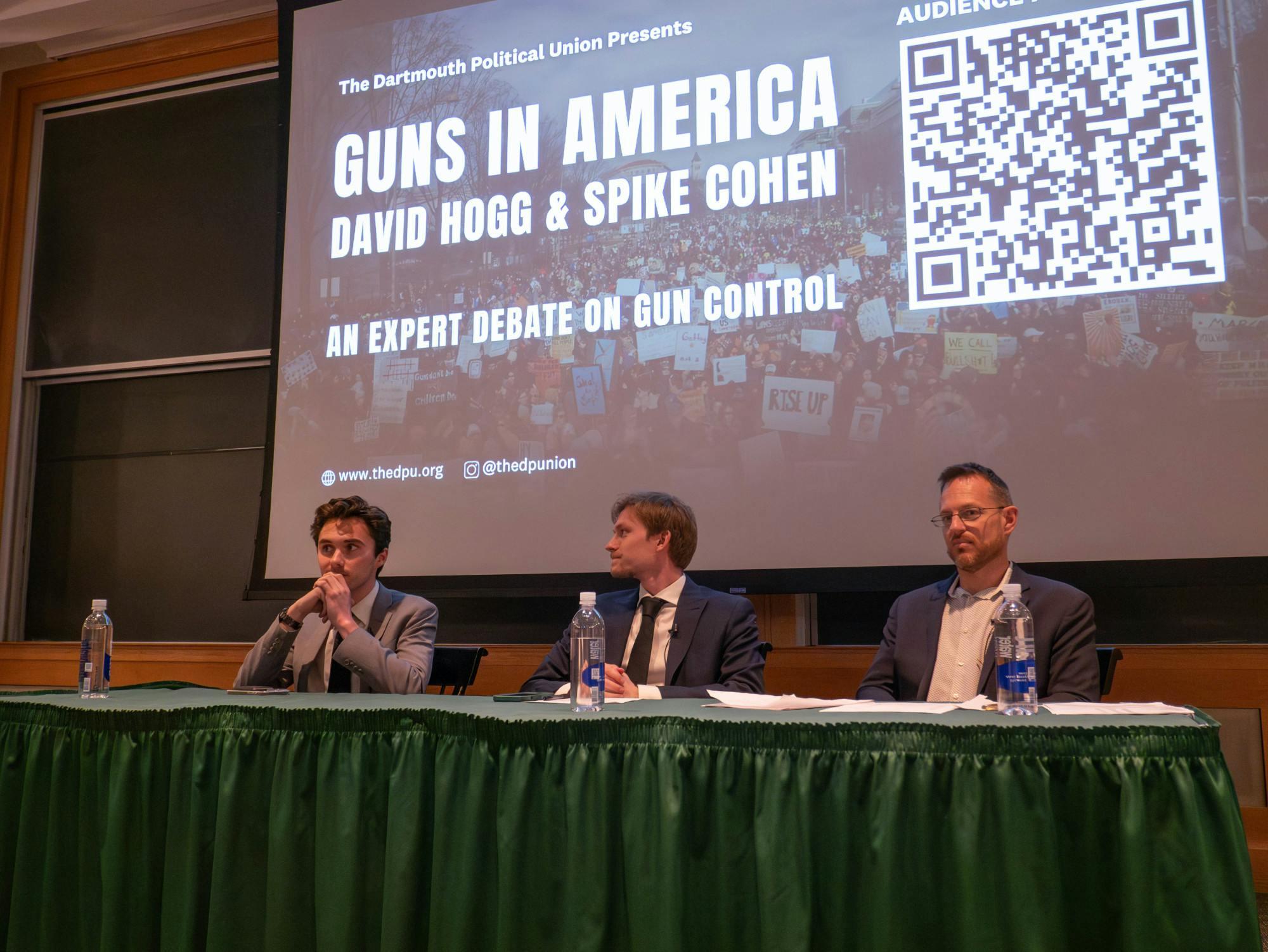Dartmouth Political Union hosts David Hogg and Spike Cohen for ...