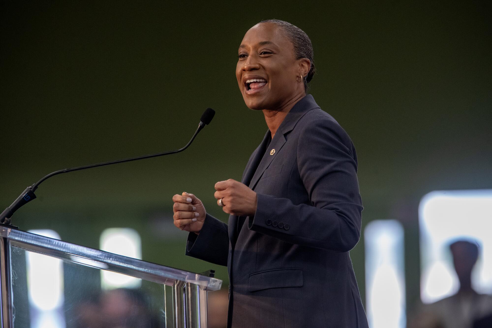 Laphonza Butler knows how to win quiet power. Can she win over the ...
