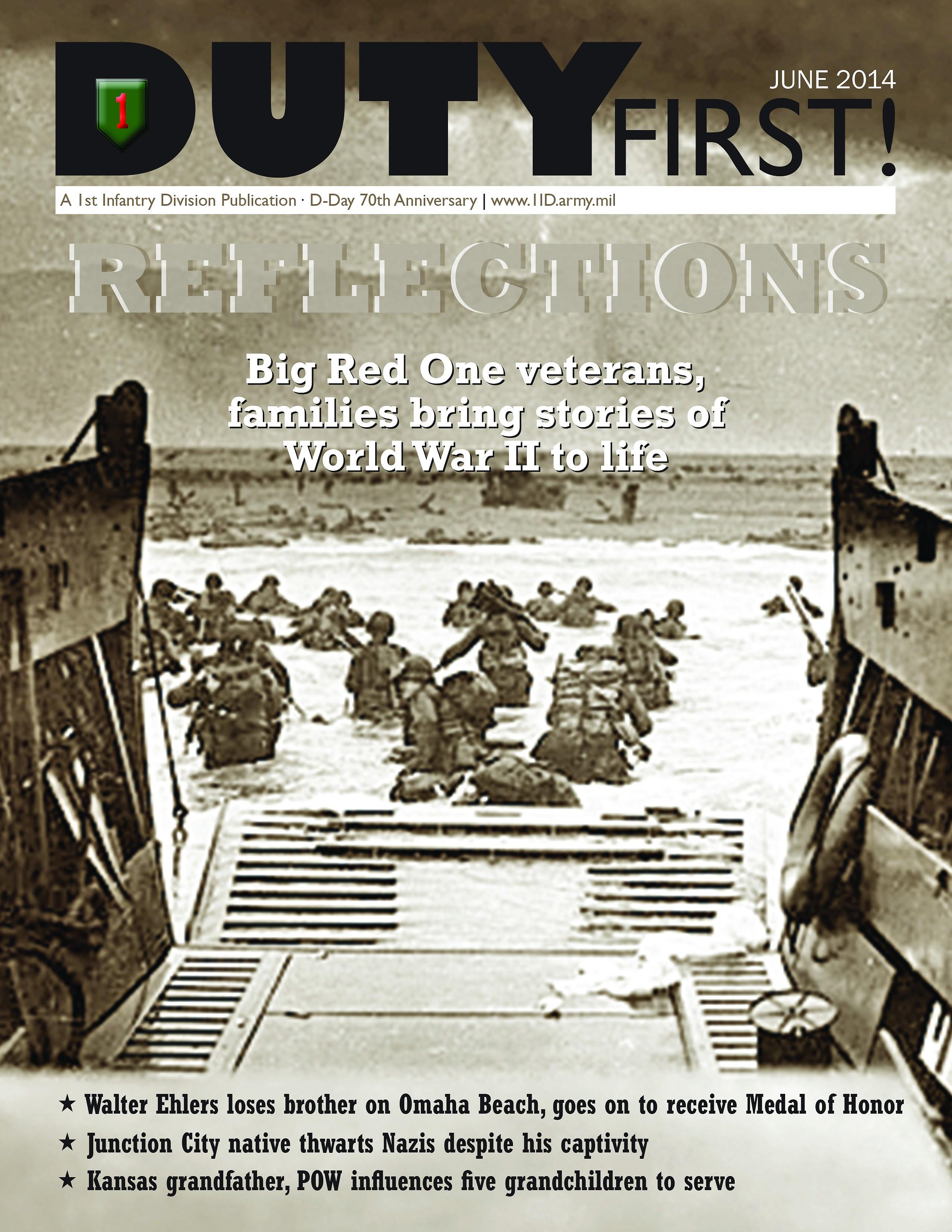 Big Red One' Soldiers arrive in France for D-Day commemoration ...