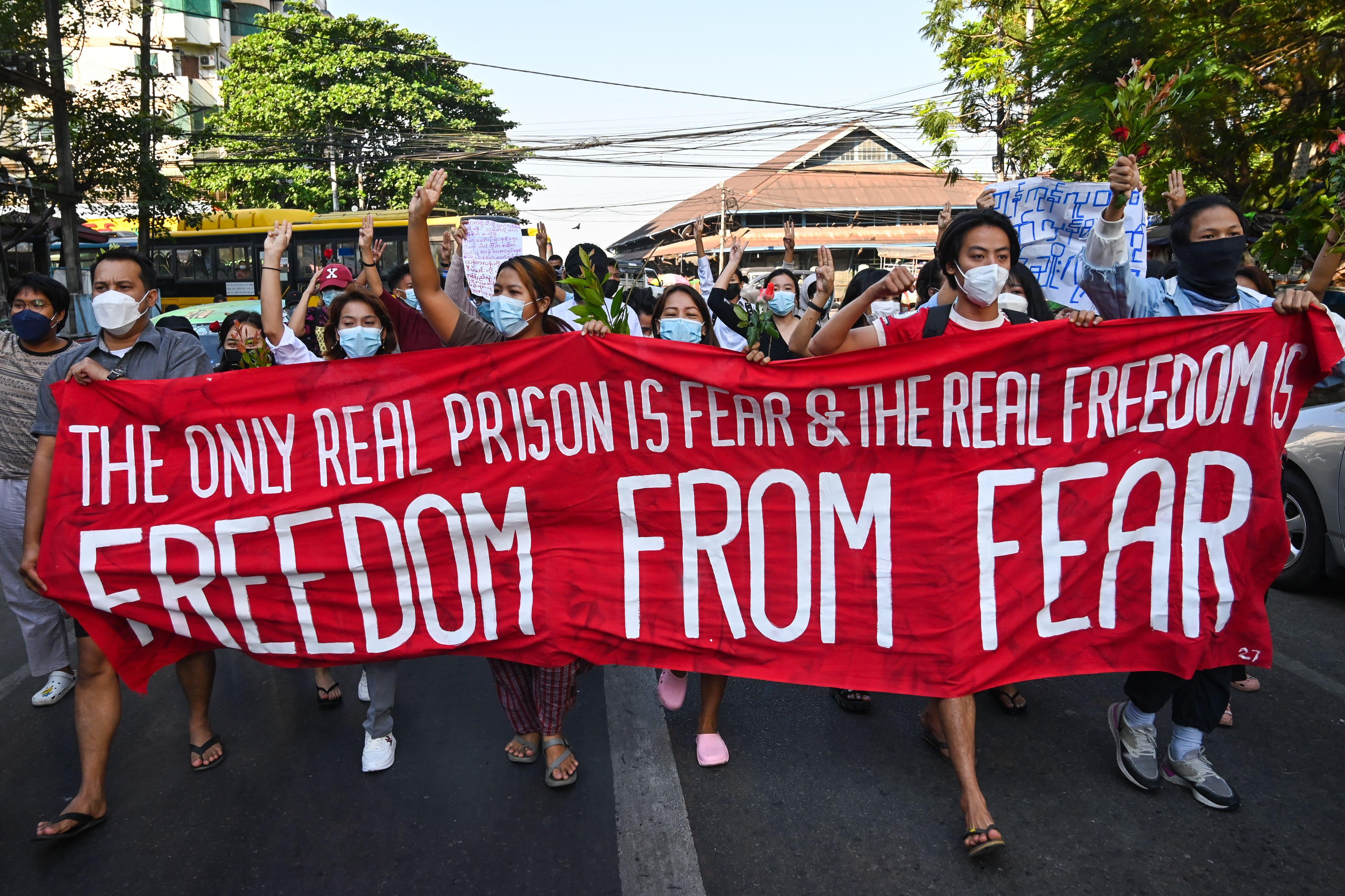 Myanmar coup anniversary: One year on, resistance against the ...
